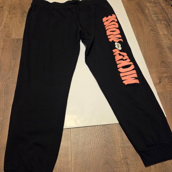 Disney Mickey Mouse Women's Sweat Pants - Size 2XL - Picture 1 of 3